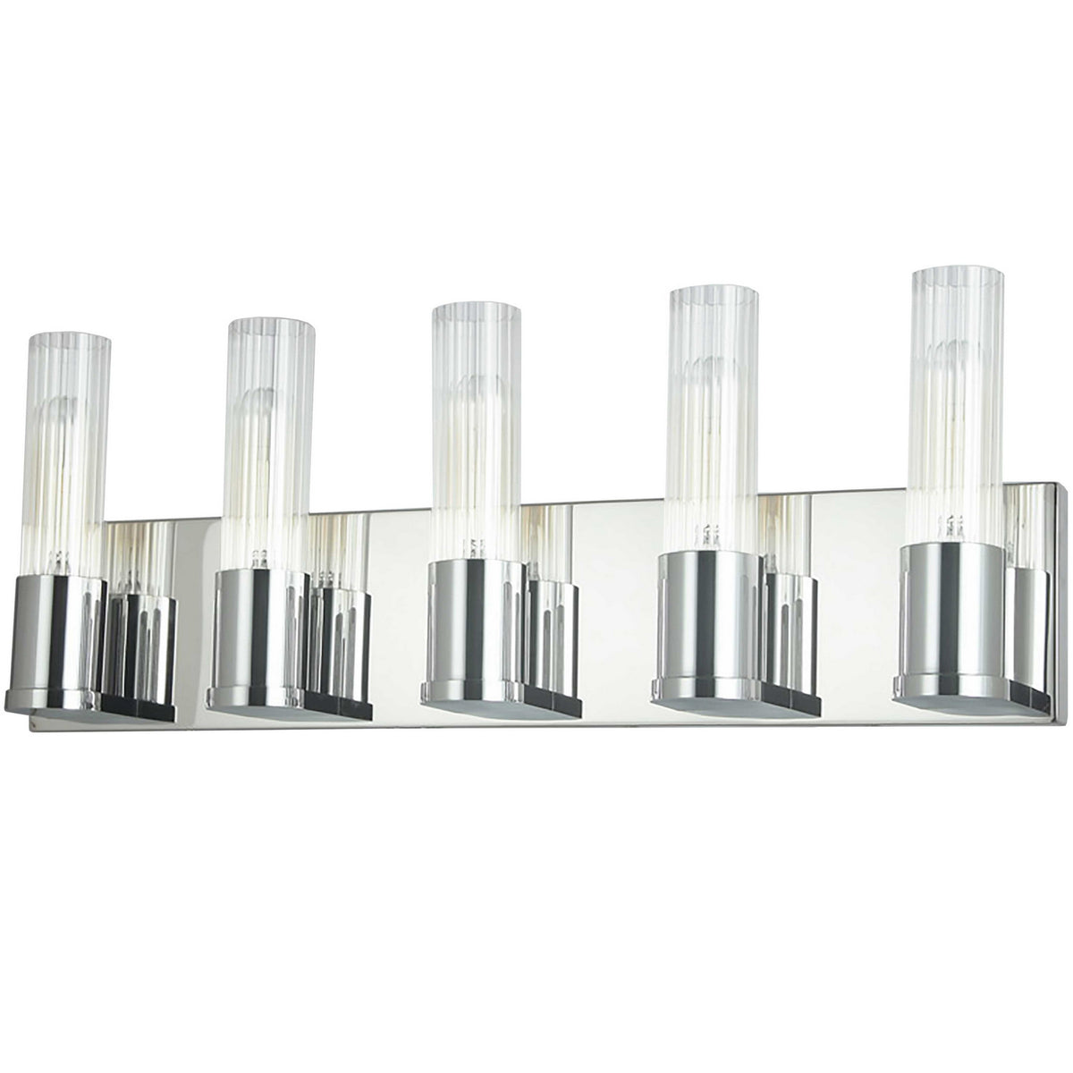 Luminaire de vanité Tube 22", Chrome poli – Dainolite