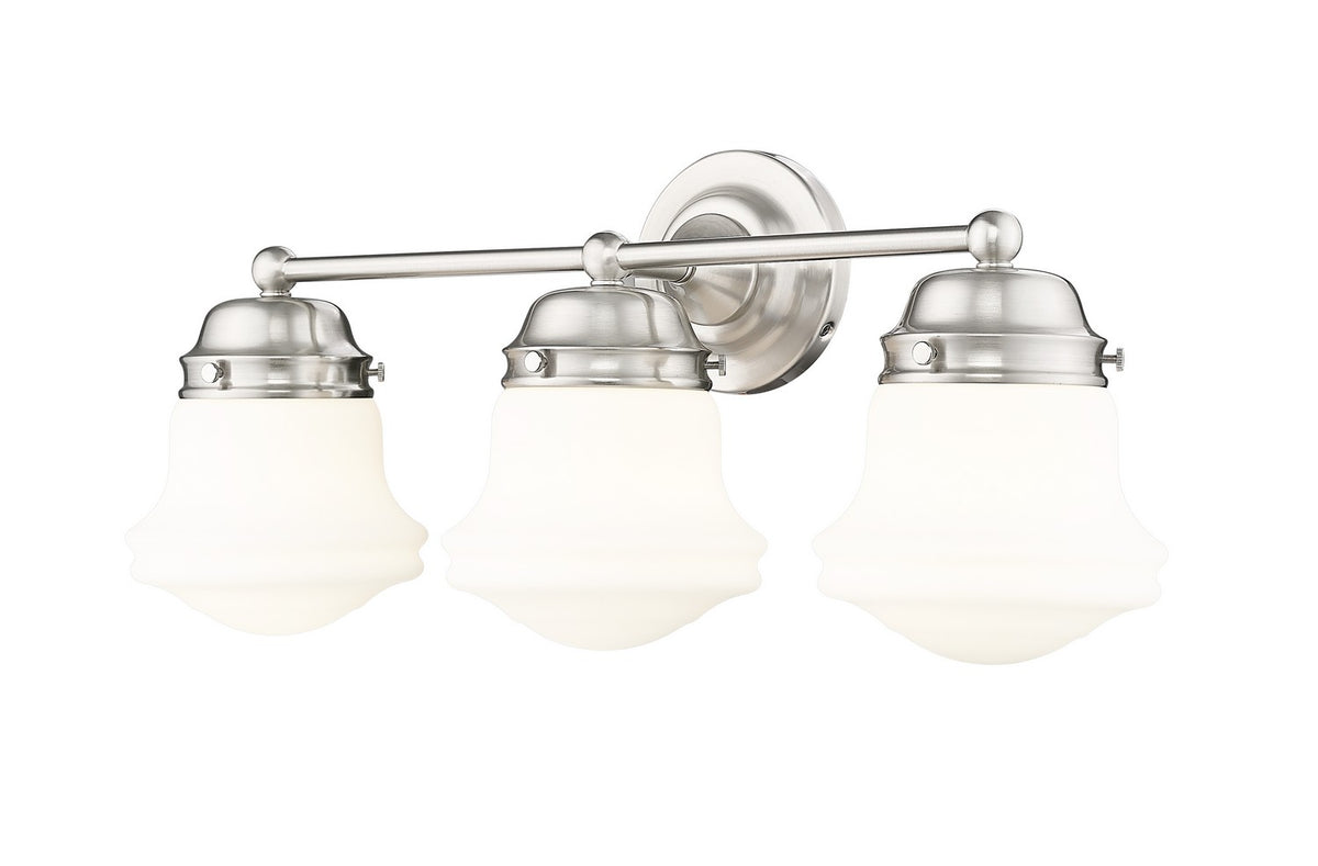 Luminaire de vanité Vaughn Nickel brossé, Opale mate, 22 1/2" – Z-Lite