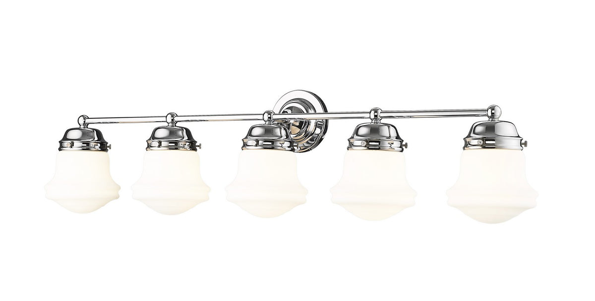 Luminaire de vanité Vaughn Chrome, Opale mate, 40 3/4" – Z-Lite