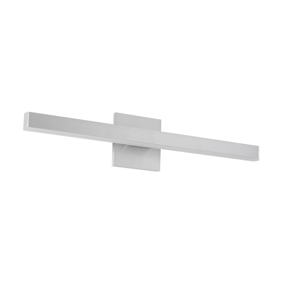 Barre d'éclairage de salle de bain Vega Nickel brossé, 23", 3000K – vue 3