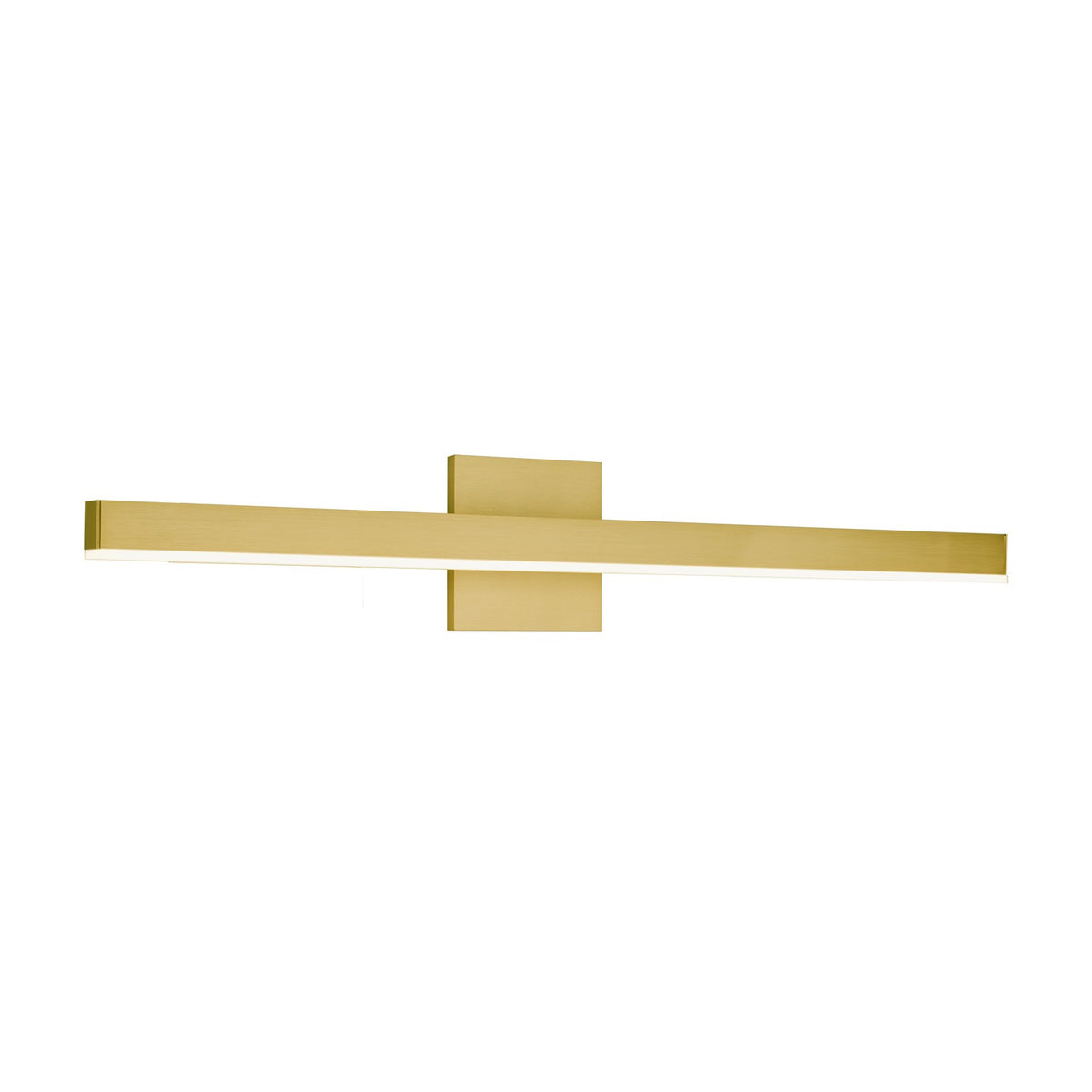 Barre d'éclairage de salle de bain Vega Or brossé, 37", 3000K – Kuzco Lighting