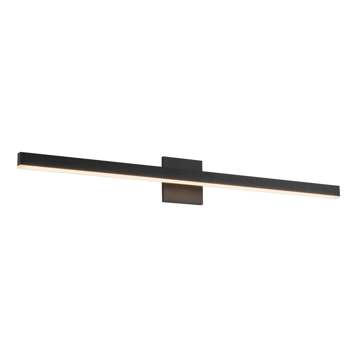 Barre d'éclairage de salle de bain Vega Noir, 37", 3000K – vue 2