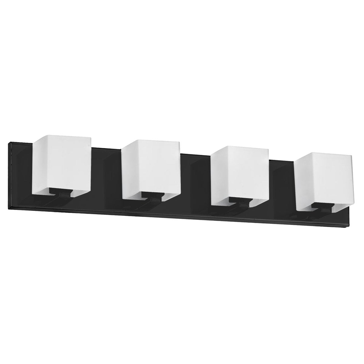 Luminaire de vanité Verona - Noir mat 26" by Dainolite | Luminaires & cie