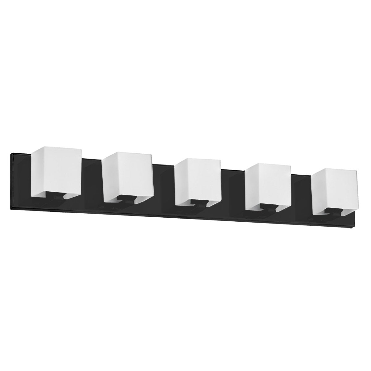 Luminaire de vanité Verona - Noir mat 29 1/2" by Dainolite | Luminaires & cie