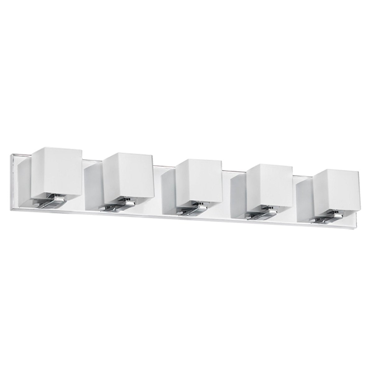 Luminaire de vanité Verona - Chrome poli 29 1/2" by Dainolite | Luminaires & cie