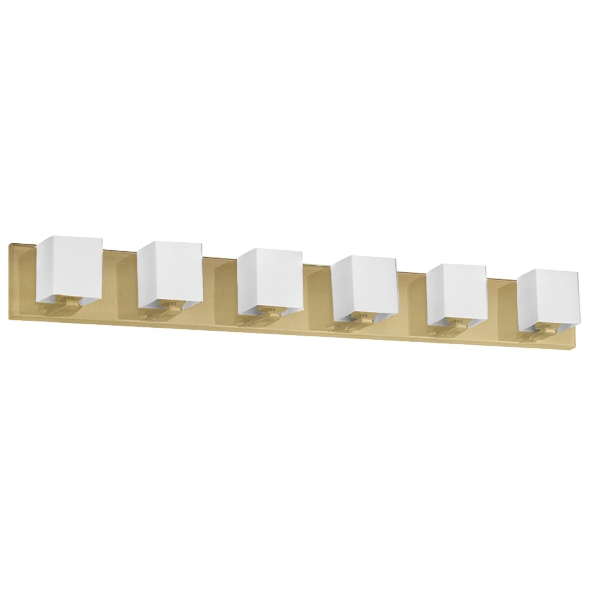Luminaire de vanité Verona - Laiton vieilli 35 1/2" by Dainolite | Luminaires & cie