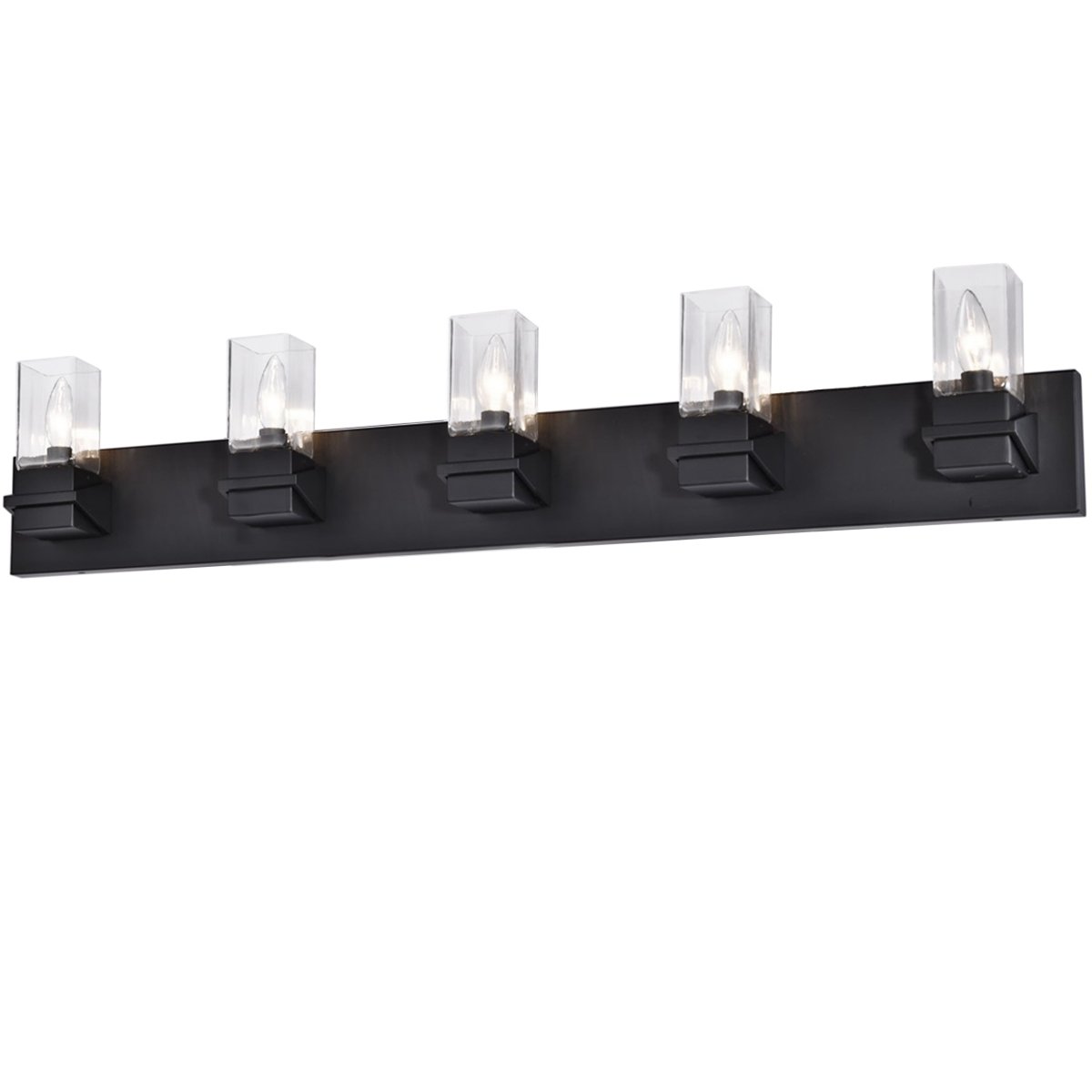 Luminaire de vanité Veronica - Noir mat 40" by Dainolite | Luminaires & cie