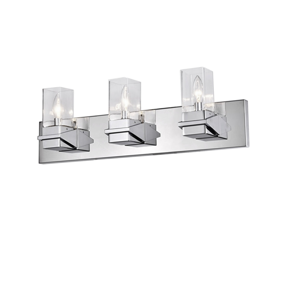 Luminaire de vanité Veronica Chrome poli, 24" – Dainolite