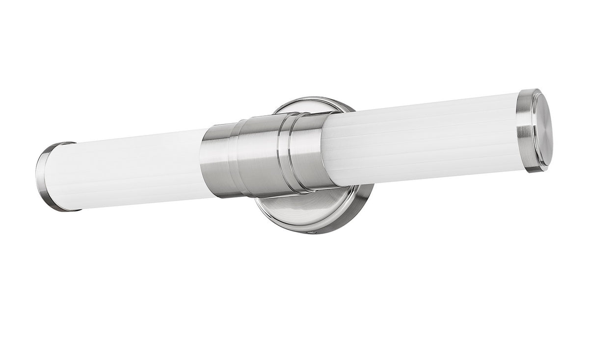 Barre d'éclairage de salle de bain Warwick Nickel brossé, 18 1/2" – vue 4