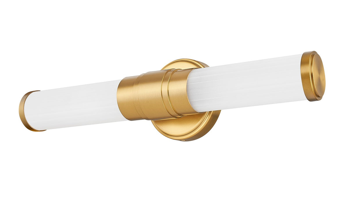 Barre d'éclairage de salle de bain Warwick Or moderne, 18 1/2" – vue 4