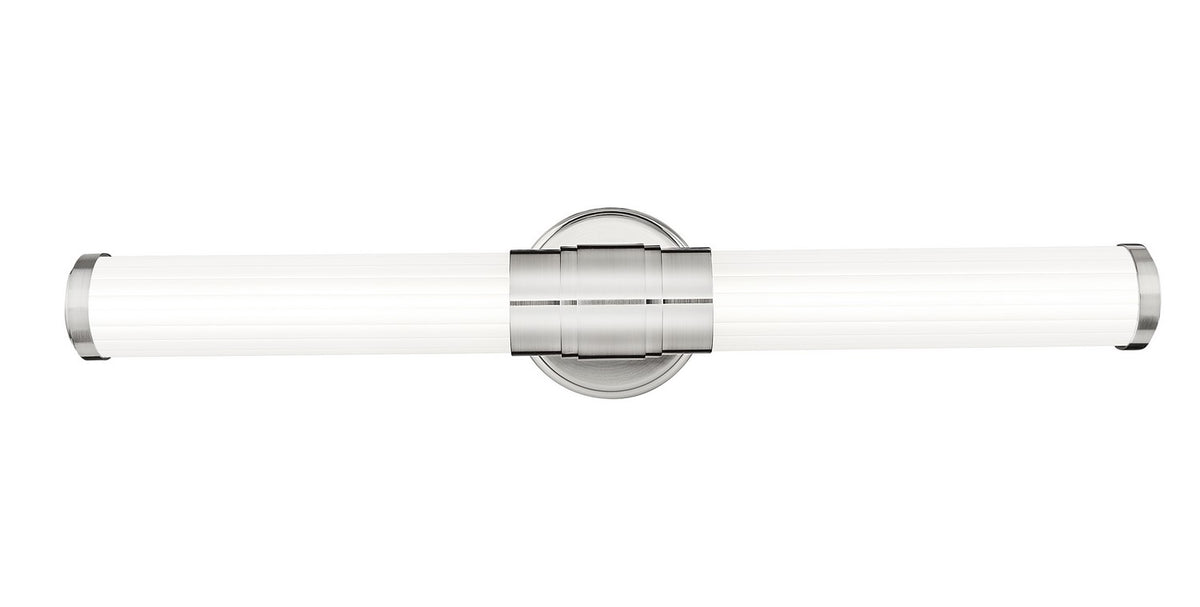 Barre d'éclairage de salle de bain Warwick Nickel brossé, 25 1/4" – vue 3