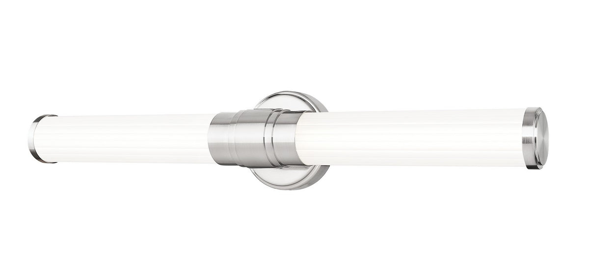Barre d'éclairage de salle de bain Warwick Nickel brossé, 25 1/4" – Z-Lite