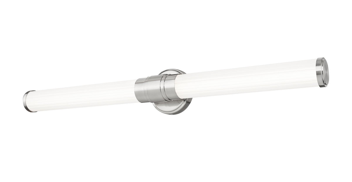 Barre d'éclairage de salle de bain Warwick Nickel brossé, 32 1/2" – vue 2
