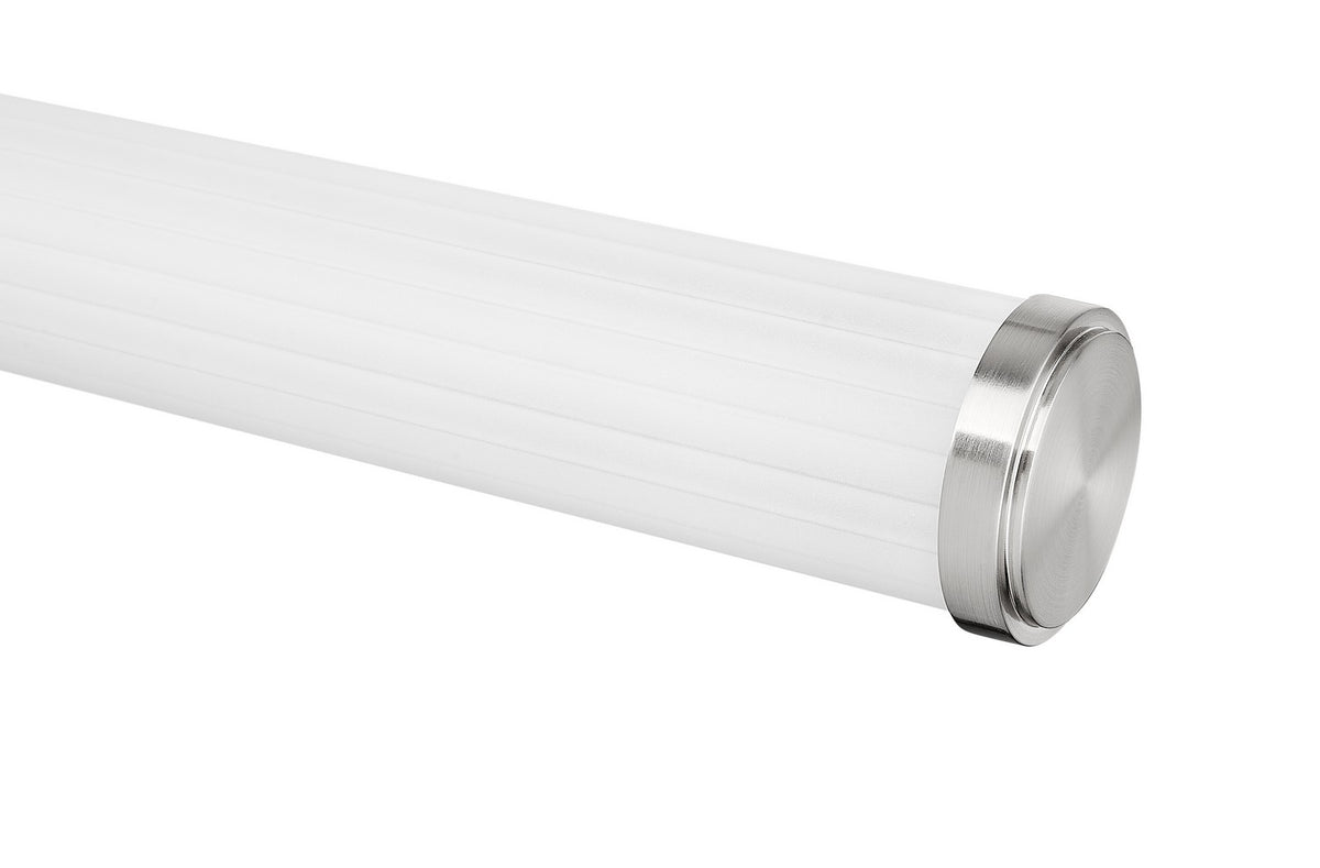 Barre d'éclairage de salle de bain Warwick Nickel brossé, 32 1/2" – vue 5