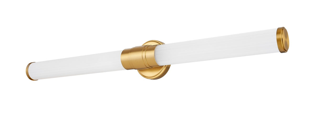 Barre d'éclairage de salle de bain Warwick Or moderne, 32 1/2" – vue 4