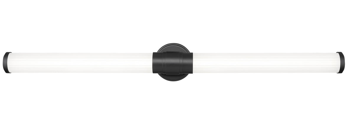 Barre d'éclairage de salle de bain Warwick Noir mat, 40 1/4" – vue 3
