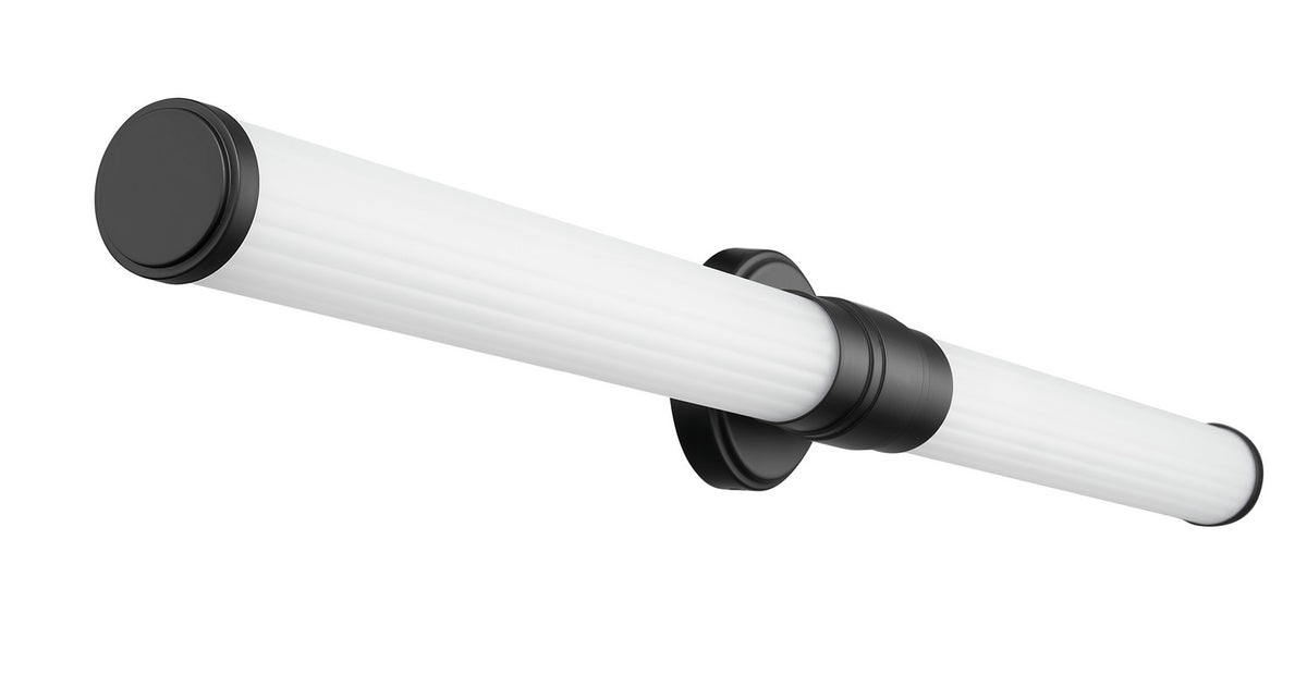 Barre d'éclairage de salle de bain Warwick Noir mat, 40 1/4" – vue 5