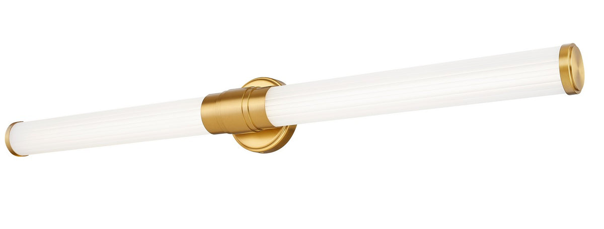 Barre d'éclairage de salle de bain Warwick Or moderne, 40 1/4" – vue 2