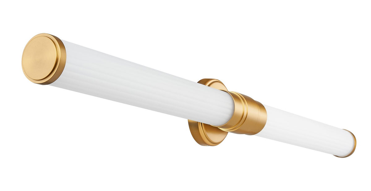 Barre d'éclairage de salle de bain Warwick Or moderne, 40 1/4" – vue 5