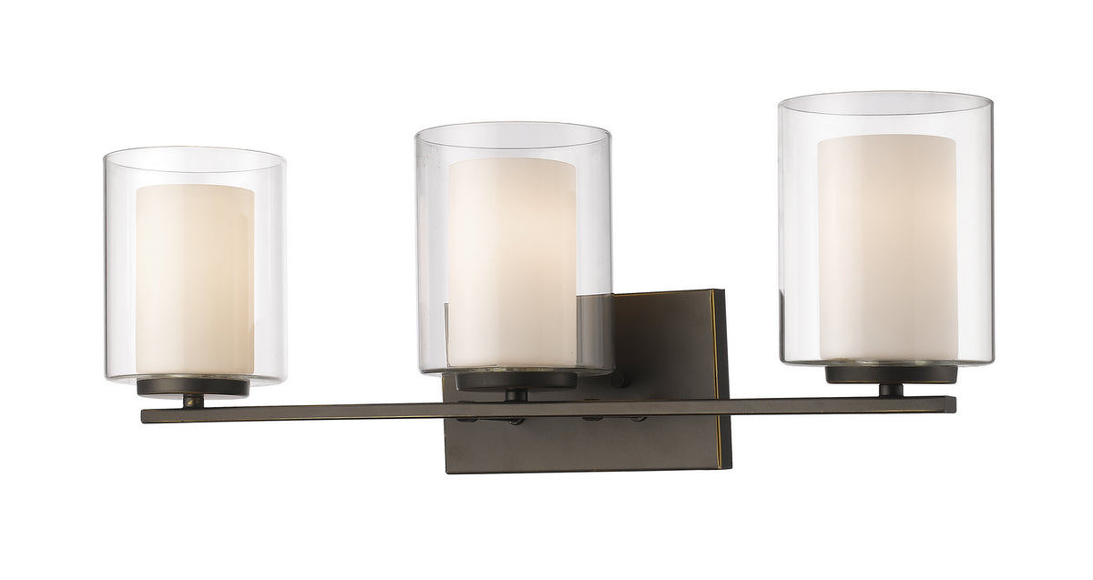 Luminaire de vanité Willow Bronze vieilli, 24" – Z-Lite
