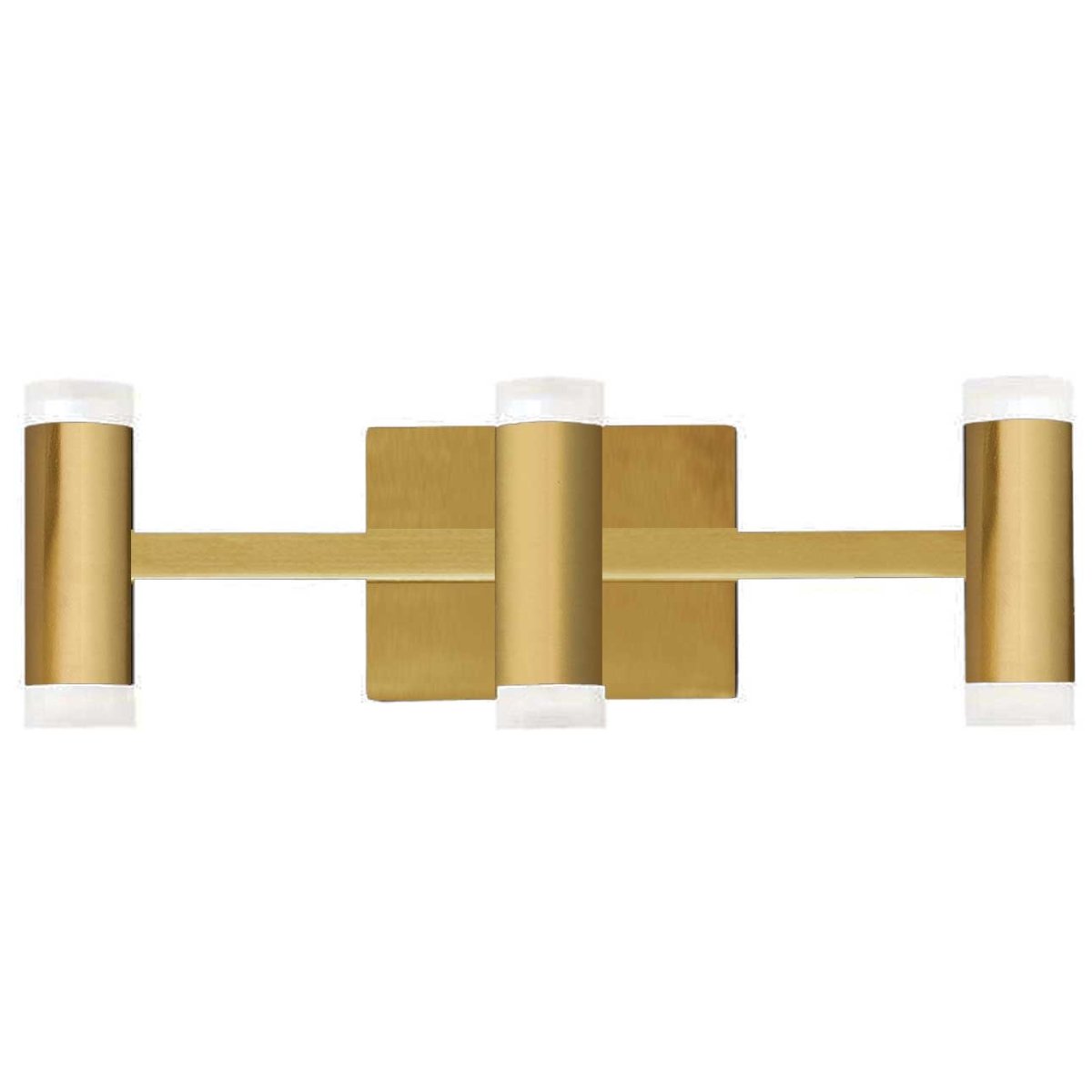 Luminaire de vanité Wilson - Laiton vieilli by Dainolite | Luminaires & cie