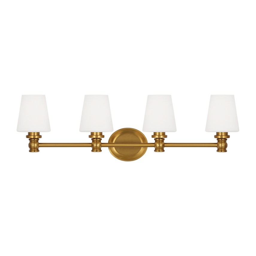 Luminaire de vanité Xavierre - Laiton brûlé 32 1/4" by Visual Comfort Studio | Luminaires & cie