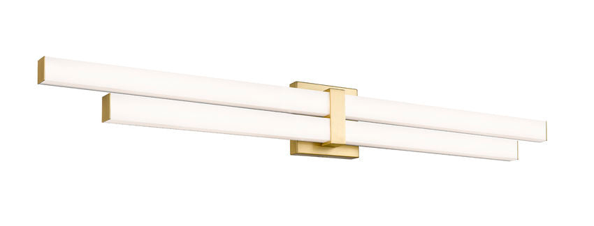 Barre d'éclairage de salle de bain Zane Or moderne, 40" – Z-Lite