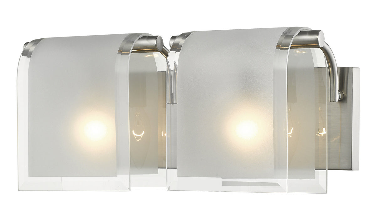 Luminaire de vanité Zephyr Nickel brossé, 15.33" – Z-Lite