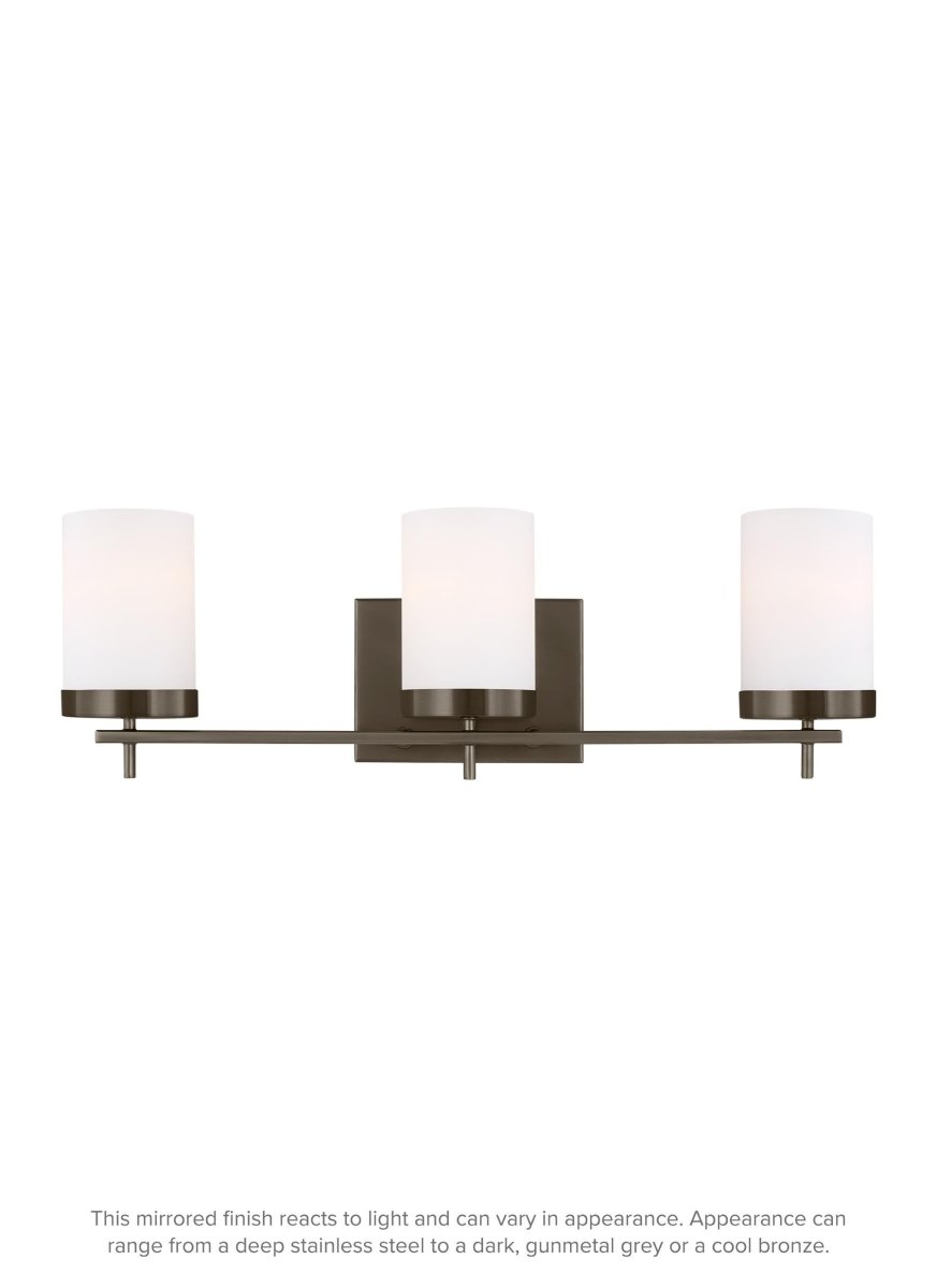 Luminaire de vanité Zire - Bronze brossé bronze 24" Ampoules non - incluses by Visual Comfort Studio | Luminaires & cie