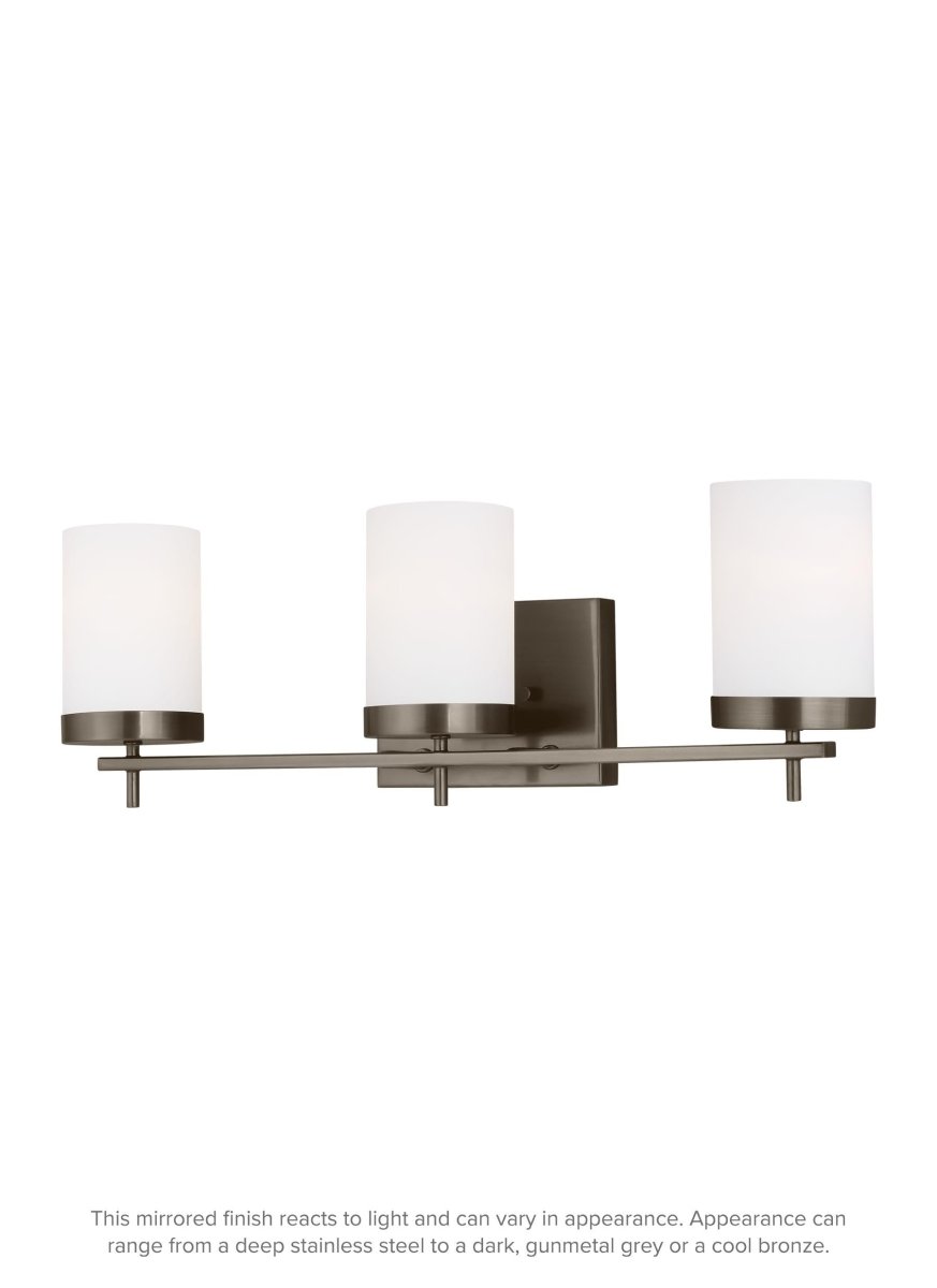 Luminaire de vanité Zire - Bronze brossé bronze 24" Ampoules non - incluses by Visual Comfort Studio | Luminaires & cie