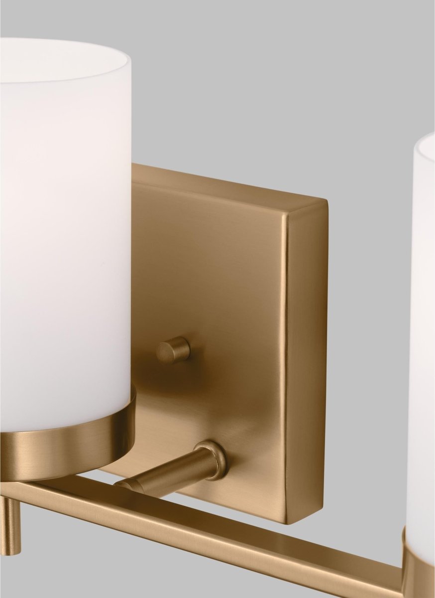 Luminaire de vanité Zire - Laiton satiné 24" Ampoules non - incluses by Visual Comfort Studio | Luminaires & cie