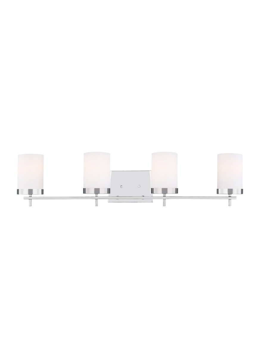 Luminaire de vanité Zire - Chrome 34" Ampoules non - incluses by Visual Comfort Studio | Luminaires & cie