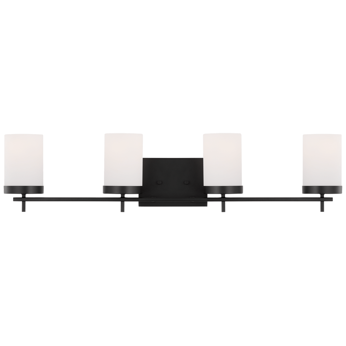 Luminaire de vanité Zire - Noir de minuit 34" Ampoules non - incluses by Visual Comfort Studio | Luminaires & cie