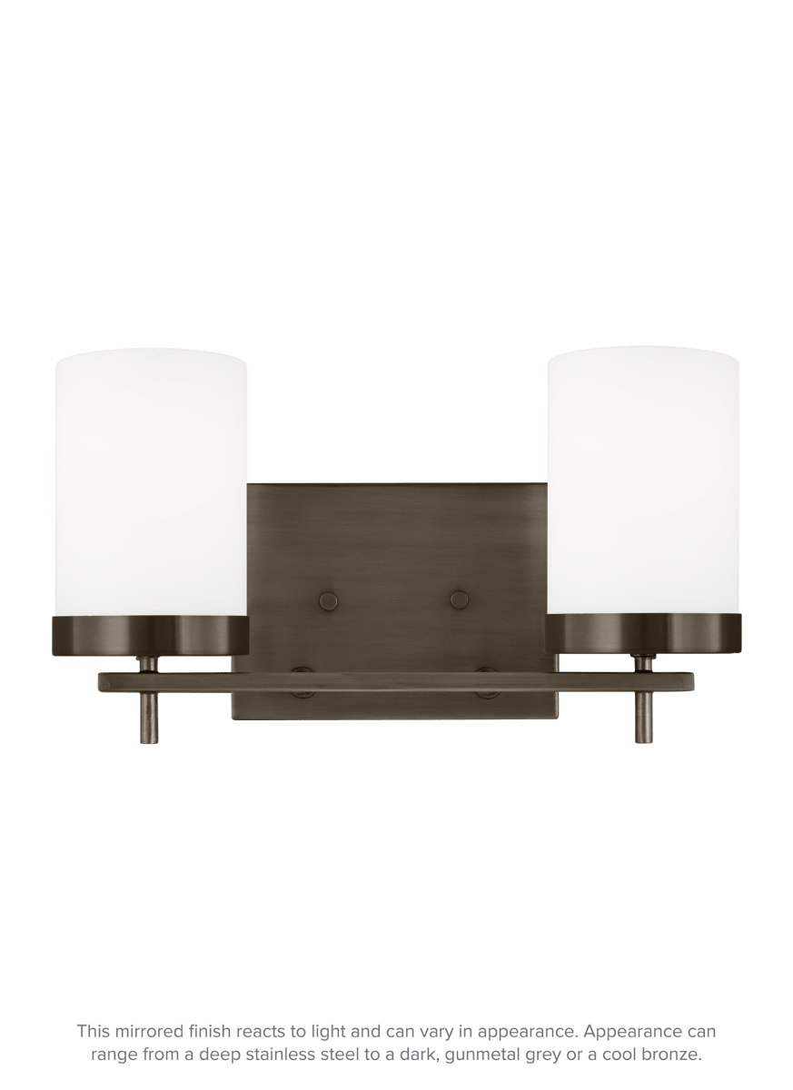 Luminaire de vanité Zire - Nickel brossé 34" by Visual Comfort Studio | Luminaires & cie