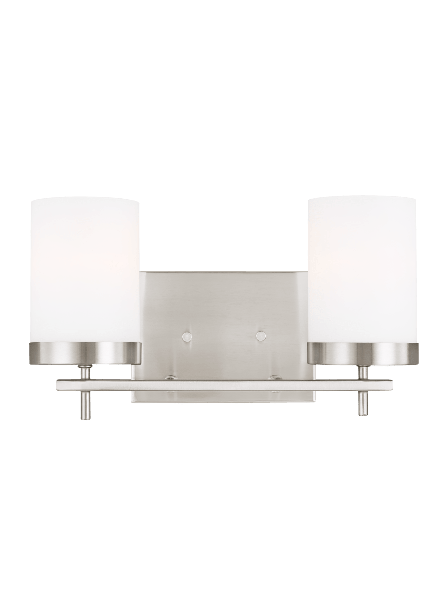 Luminaire de vanité Zire - Nickel brossé 34" by Visual Comfort Studio | Luminaires & cie