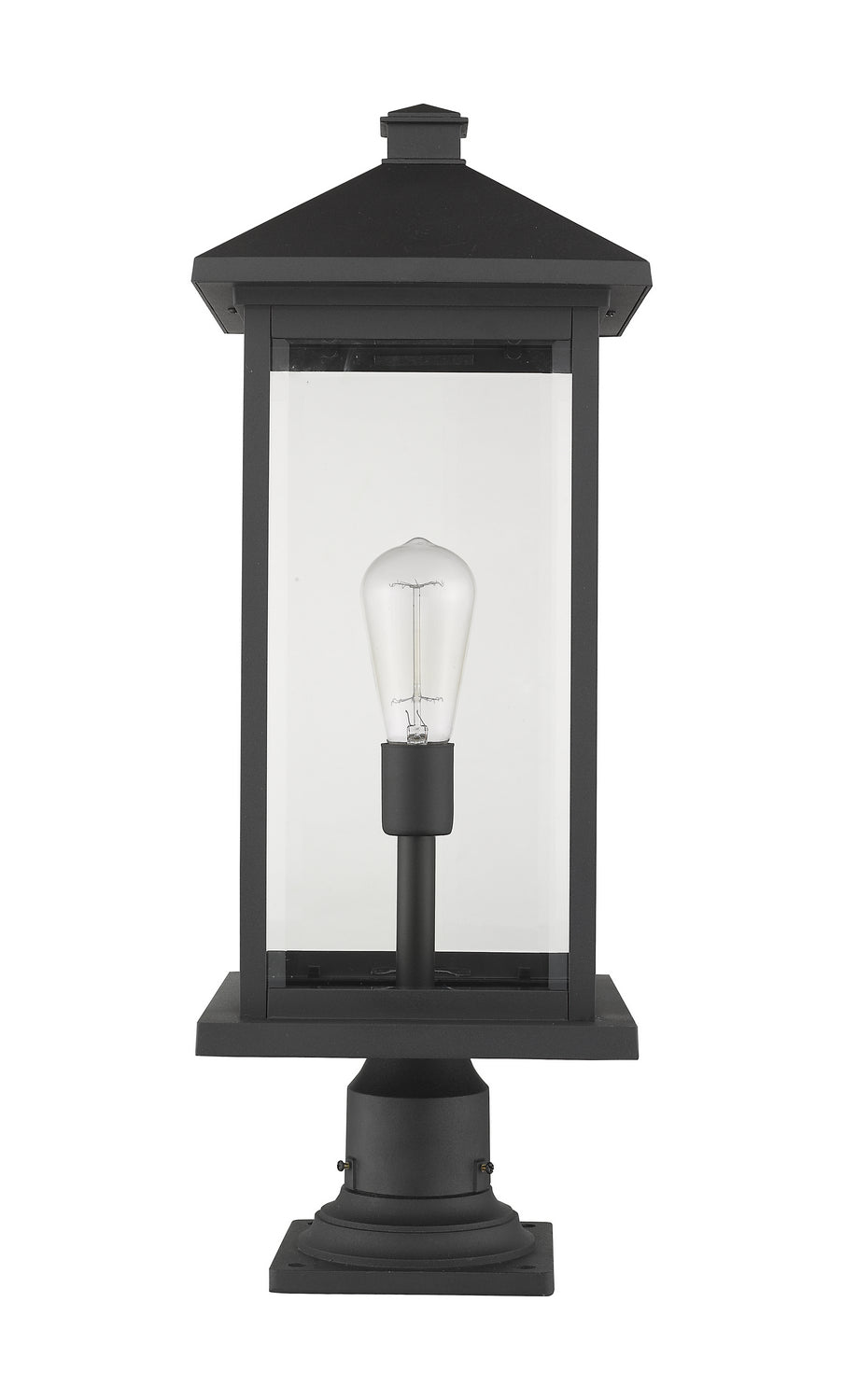 Luminaire extérieur sur socle Portland Noir – vue 5