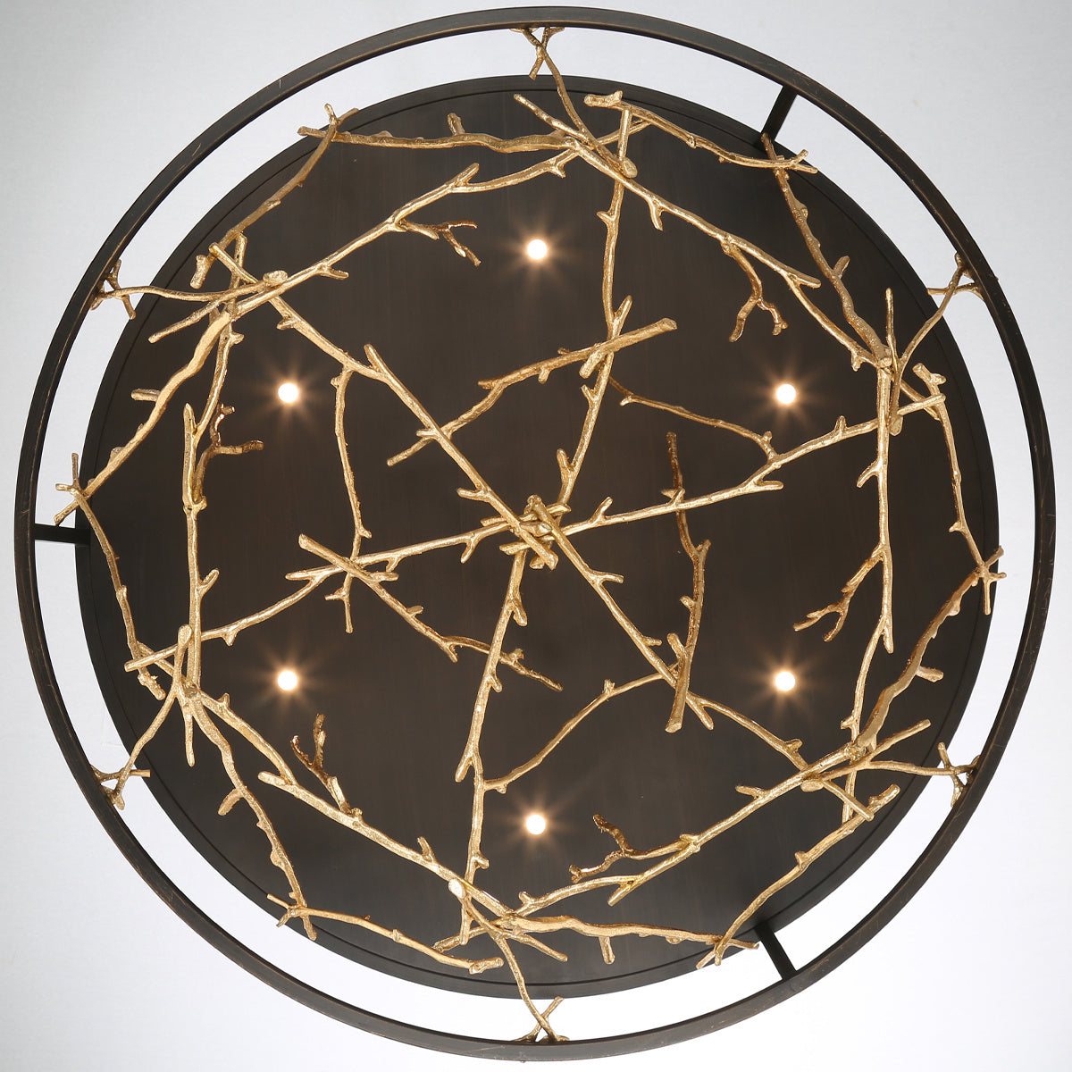 Lustre Aerie Or-Noir mélangé – vue 3
