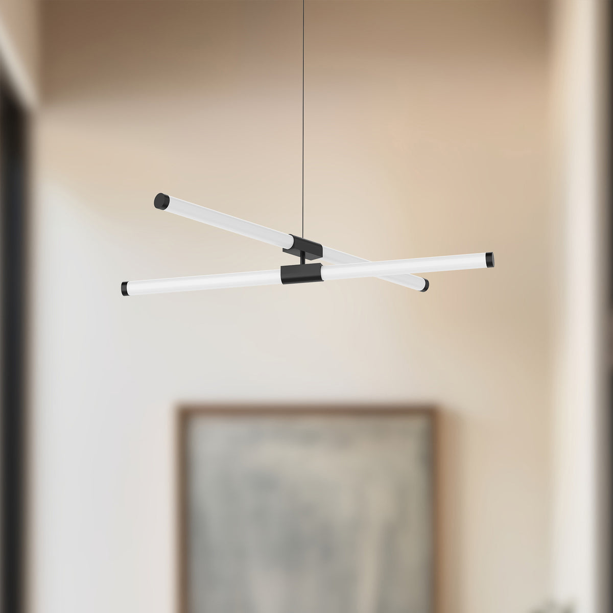 Lustre Akari Noir – vue 3