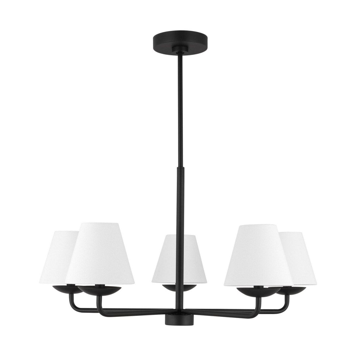 Lustre Albion - Noir minuit 28" by Visual Comfort Studio | Luminaires & cie