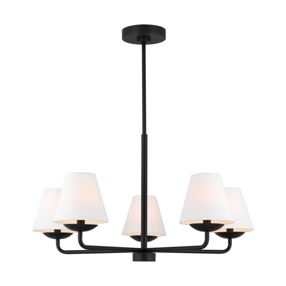 Lustre Albion - Laiton satiné 34" by Visual Comfort Studio | Luminaires & cie