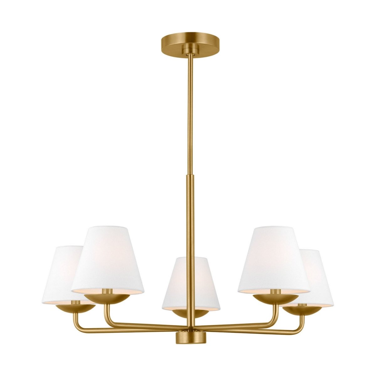 Lustre Albion - Laiton satiné 34" by Visual Comfort Studio | Luminaires & cie