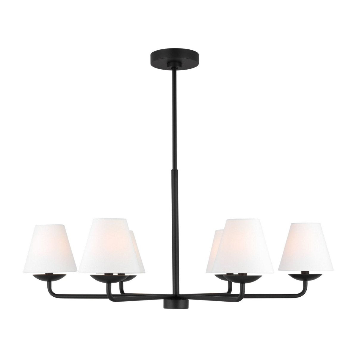 Lustre Albion - Laiton satiné 34" by Visual Comfort Studio | Luminaires & cie