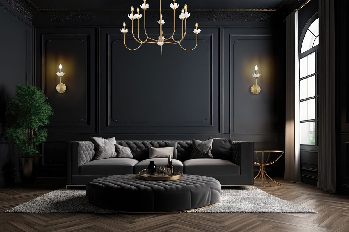 Lustre Allistair Or moderne, 42" – vue 7