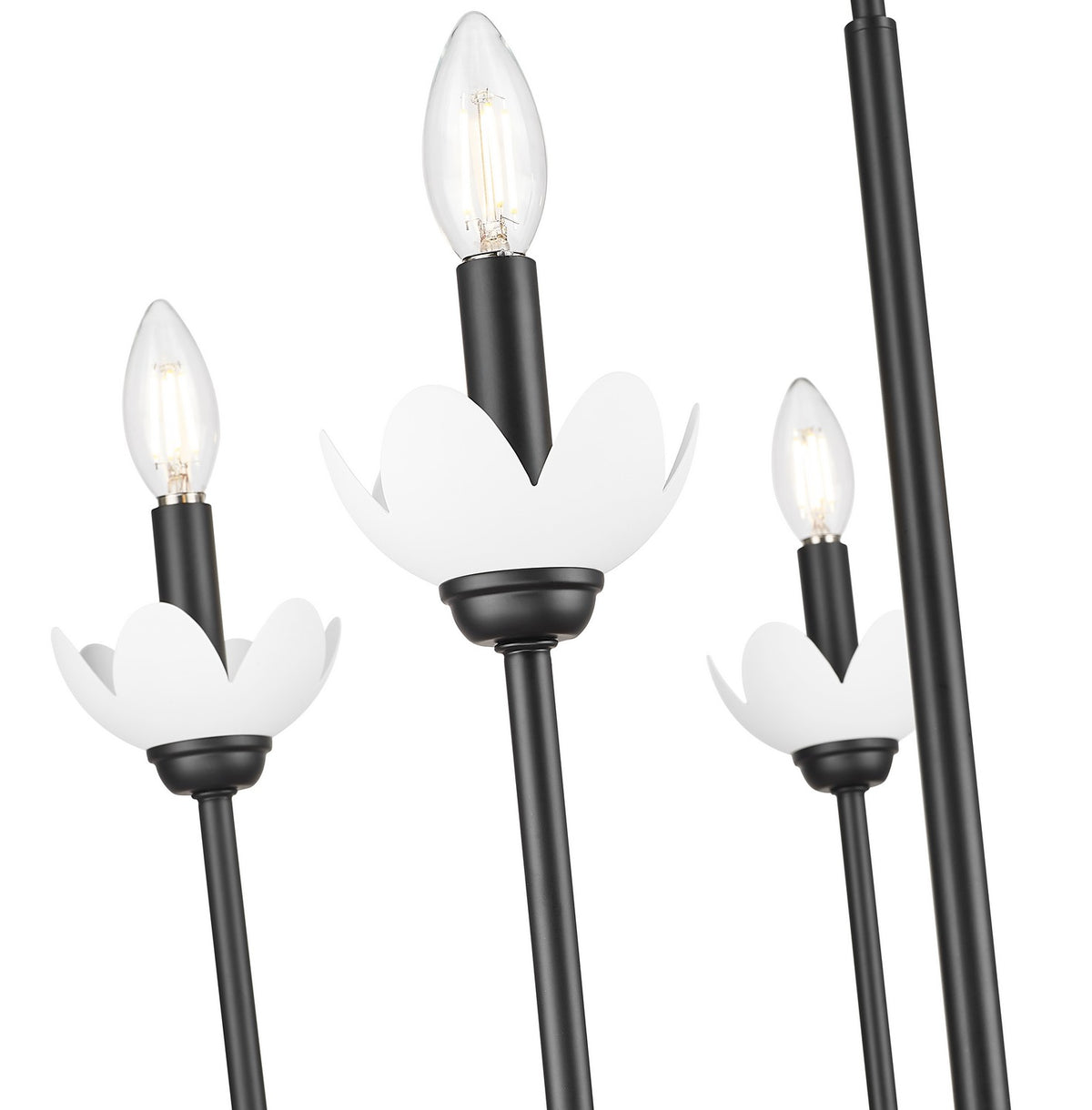 Lustre Allistair Noir mat, 24" – vue 4