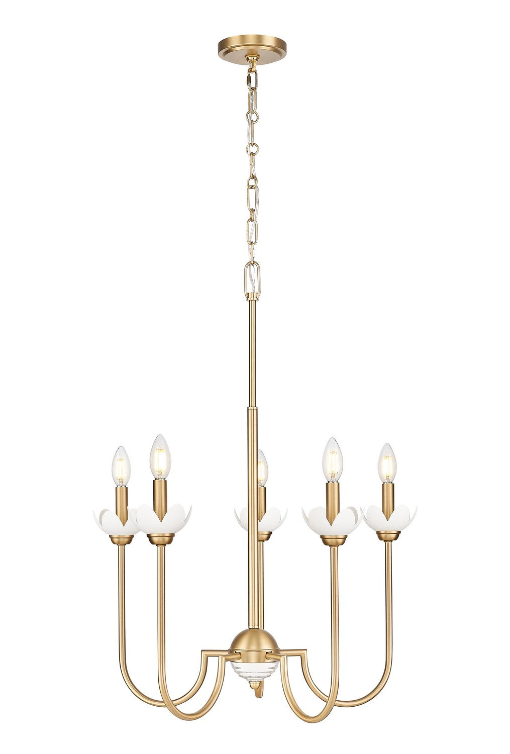 Lustre Allistair Or moderne, 24" – Z-Lite