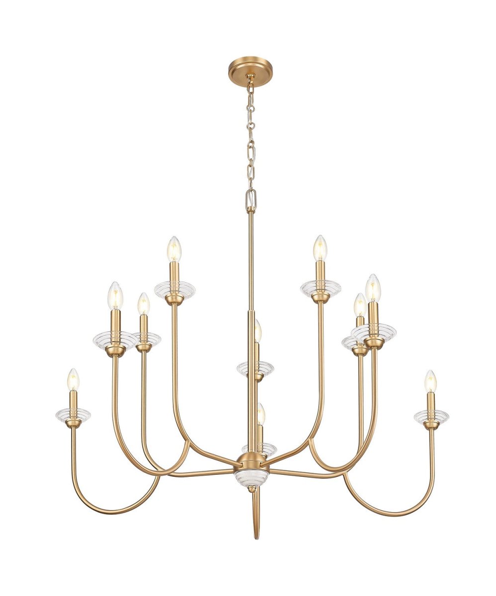 Lustre Allistair - Or moderne 36" by Z-Lite | Luminaires & cie