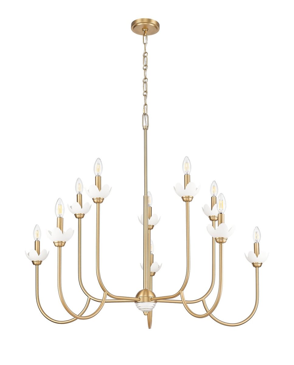 Lustre Allistair - Or moderne 36" by Z-Lite | Luminaires & cie