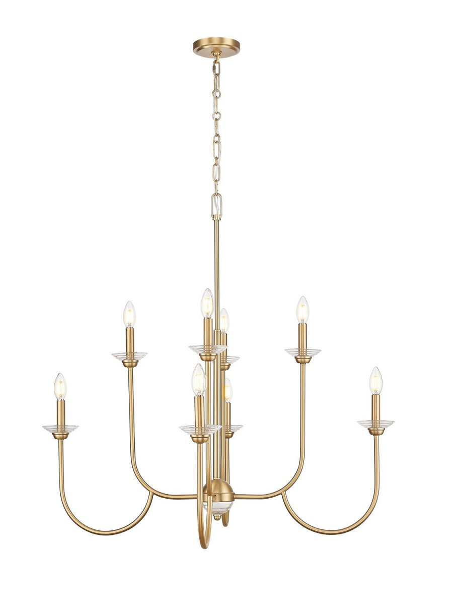 Lustre Allistair - Or moderne 36" by Z-Lite | Luminaires & cie