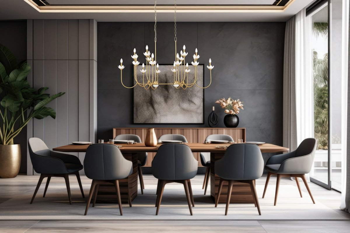 Lustre Allistair - Or moderne 36" by Z-Lite | Luminaires & cie