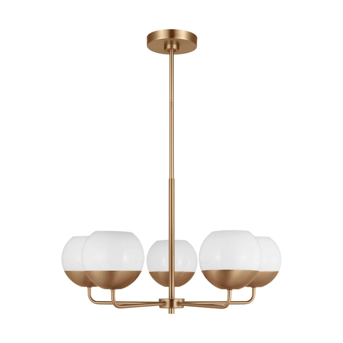 Lustre Alvin - Laiton satiné 26" by Visual Comfort Studio | Luminaires & cie